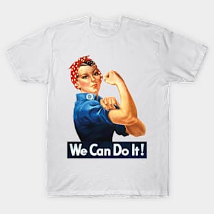 VINTAGE WE CAN DO IT Pop Art T-Shirt